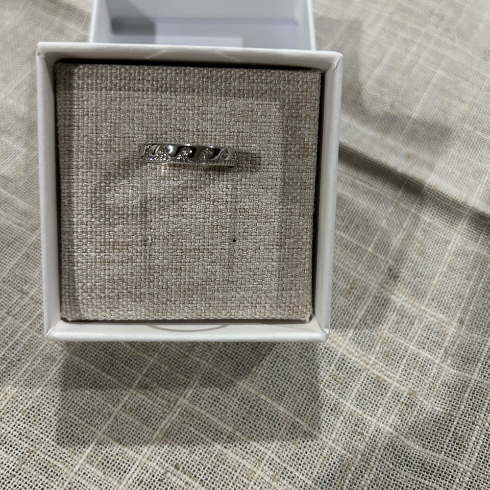 Pura Vida Silver Wave Accent Ring